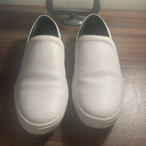 White Leather Men's Loafers